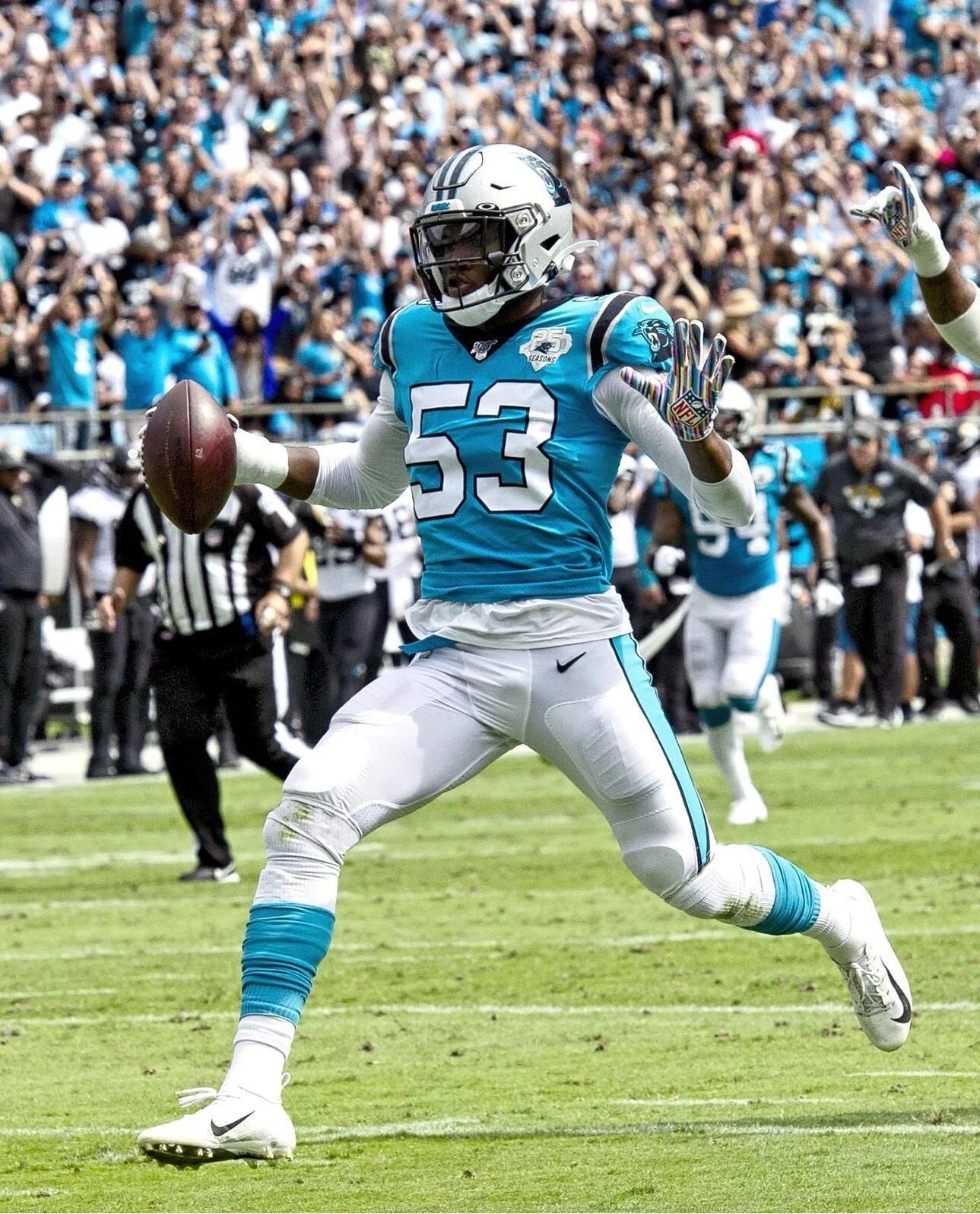 Brian Burns Magnet Carolina Panthers Picture Nfl Football