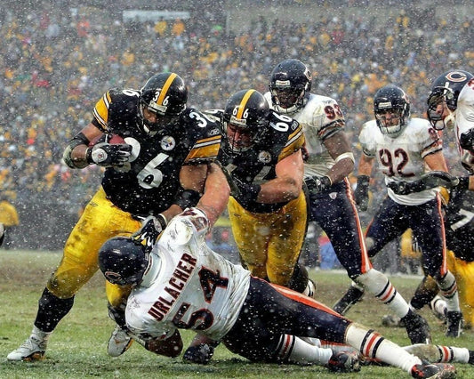 Brian Urlacher Jerome Bettis Magnet Chicago Bears Steelers Football Picture