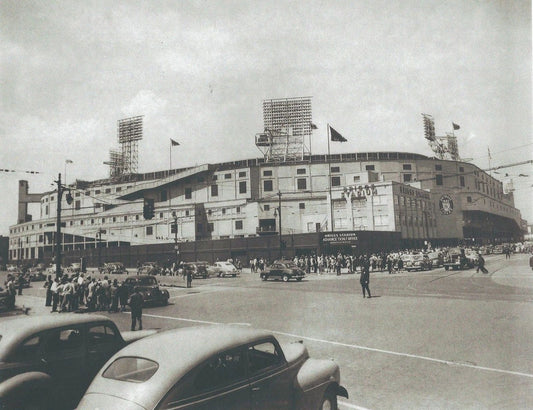 Briggs Stadium Keychain Baseball Mlb Picture Detroit Tigers 1938
