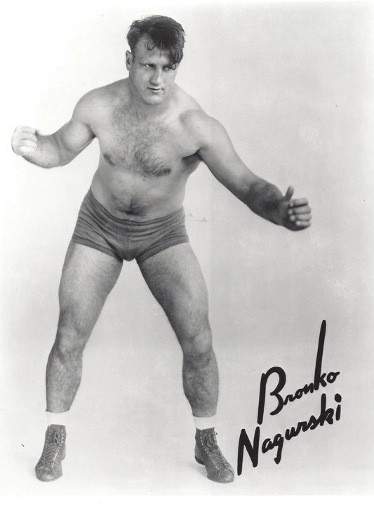 Bronko Nagurski Keychain Wrestling Picture Nwa Chicago Bears Nfl