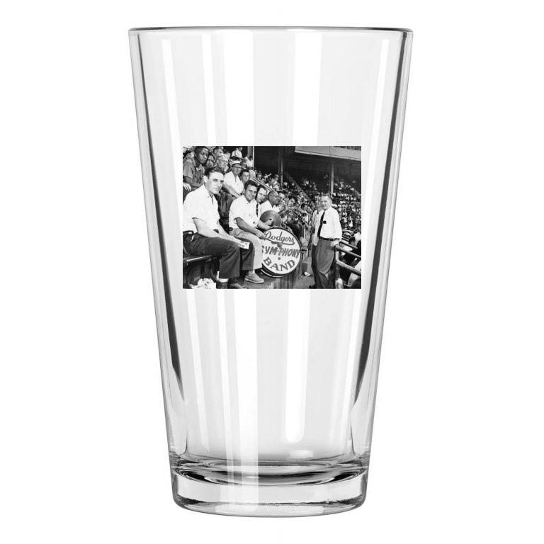 Brooklyn Dodgers Sym Phony Orchestra Photo Baseball Pint Beer Drinking Glass