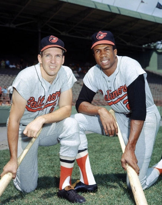 Brooks Robinson Frank Robinson Magnet Baltimore Oriole O'S Picture Baseball