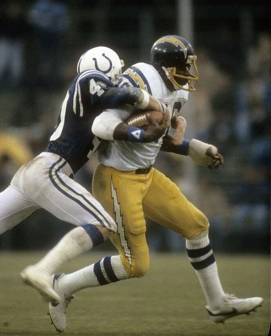Bruce Laird Magnet Baltimore Colts Picture Nfl Football Vs Chargers