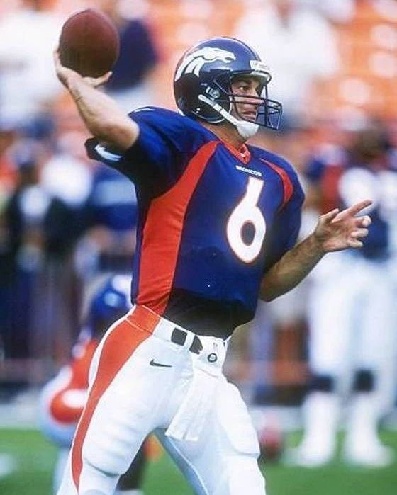 Bubby Brister Keychain Denver Broncos Picture Nfl Football Passing