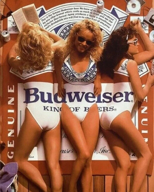Budweiser Girls Keychain Picture