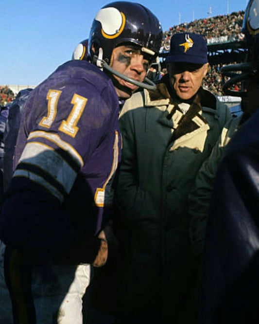 Bud Grant & Joe Kapp Keychain Minnesota Vikings Picture Nfl Football