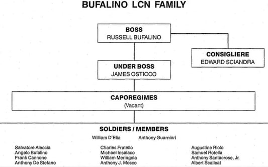 Bufalino Crime Family Magnet Mafia Organized Crime Mobster Mob Picture
