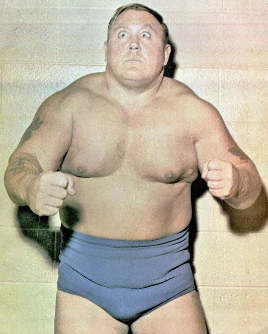 Bulldog Brower Keychain Wrestling Picture Wwwf Nwf Wwc Color