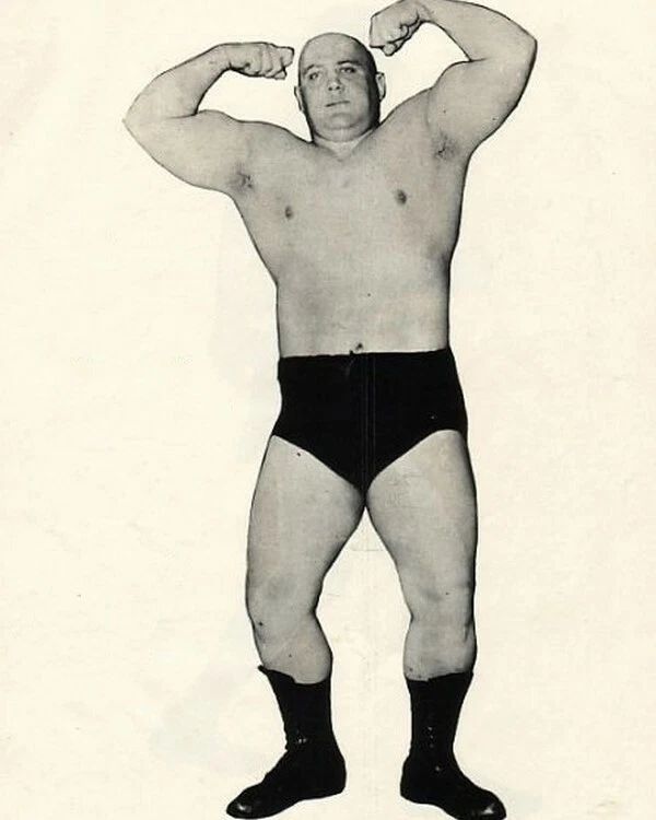 Bulldog Brower Photo Wrestling Picture Wwwf Wide Border