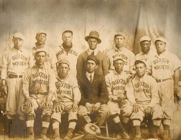 Buxton Wonders Team Photo Baseball Picture Negro League