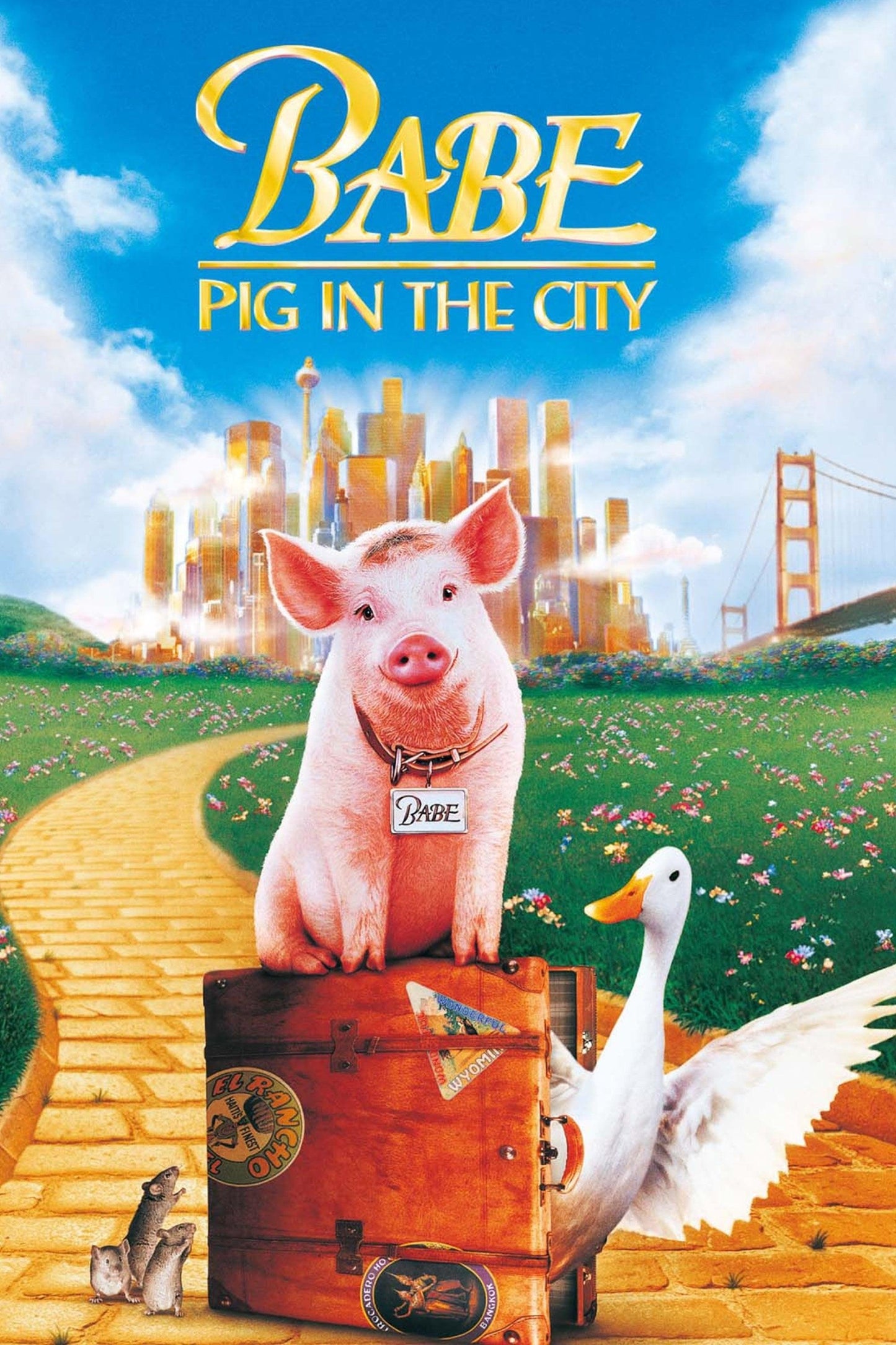 Babe Pig In The City (1998) Movie Magnet