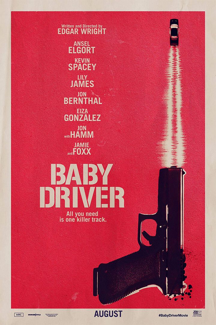 Baby Driver Action Movie Print Painting Wall Art Home Decor Poster