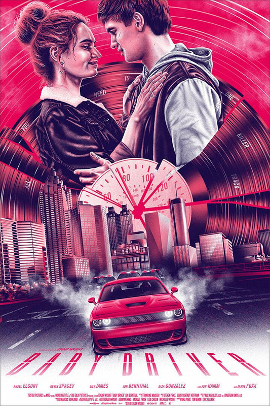 Baby Driver Movie Ansel Elgort Drama Action Crime Jigsaw Puzzle