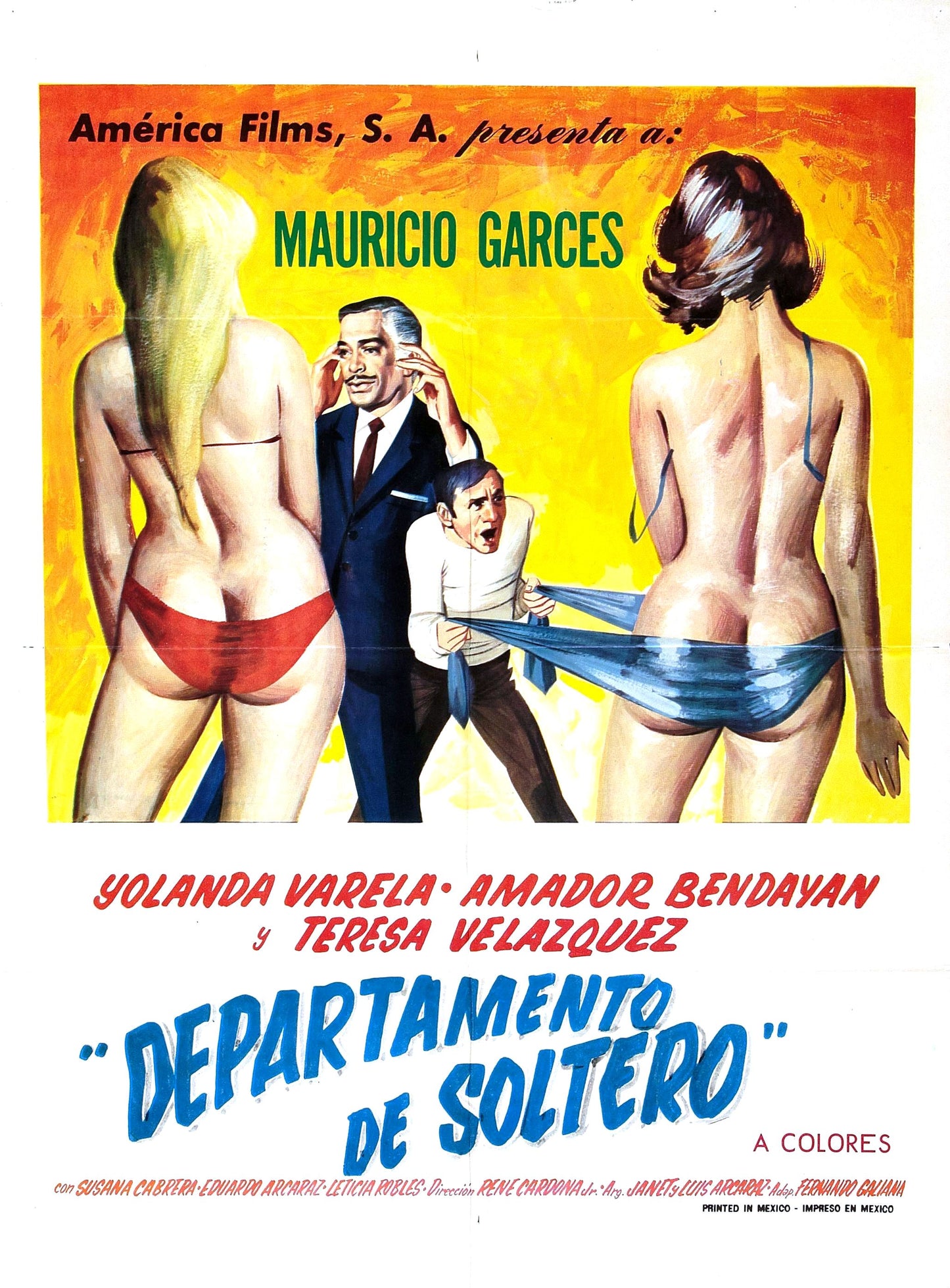 Bachelor Apartment 01 Movie Magnet
