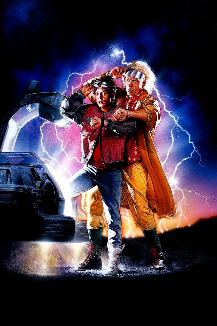 Back To The Future 2 Action Movie Print Jigsaw Puzzle