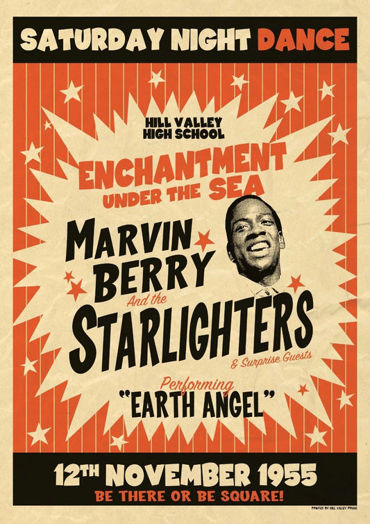 Back To The Future Enchantment Under The Sea Dance Marvin Berry Magnet