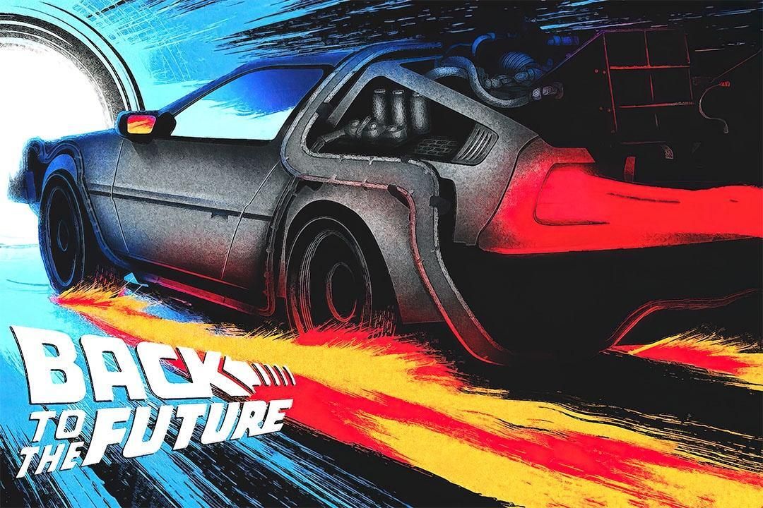 Back To The Future Science Fiction Classic Movie Film Jigsaw Puzzle