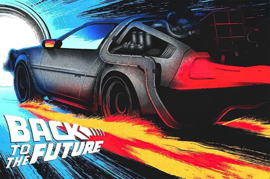Back To The Future Science Fiction Classic Movie Film Jigsaw Puzzle