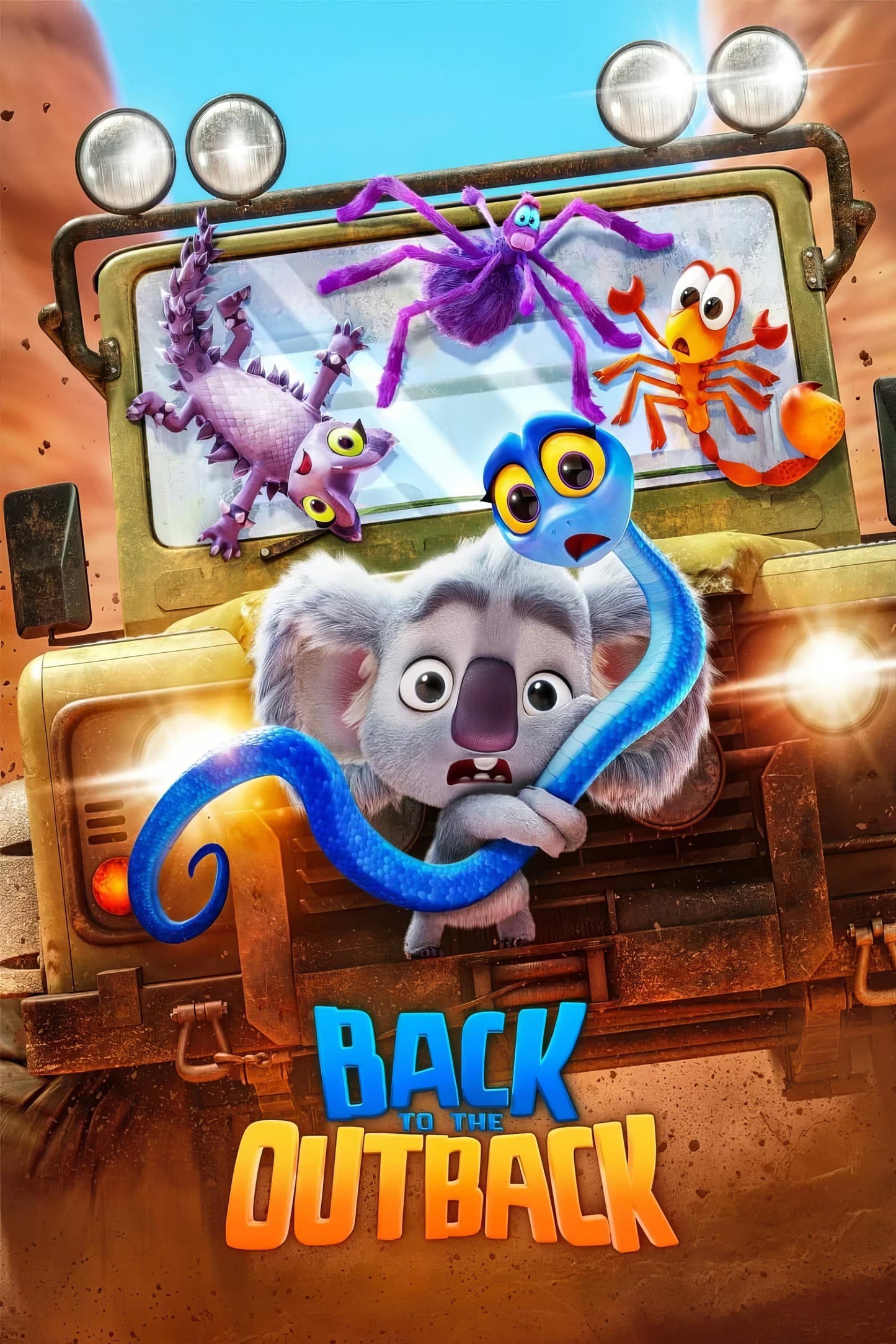 Back To The Outback (2021) Movie Magnet