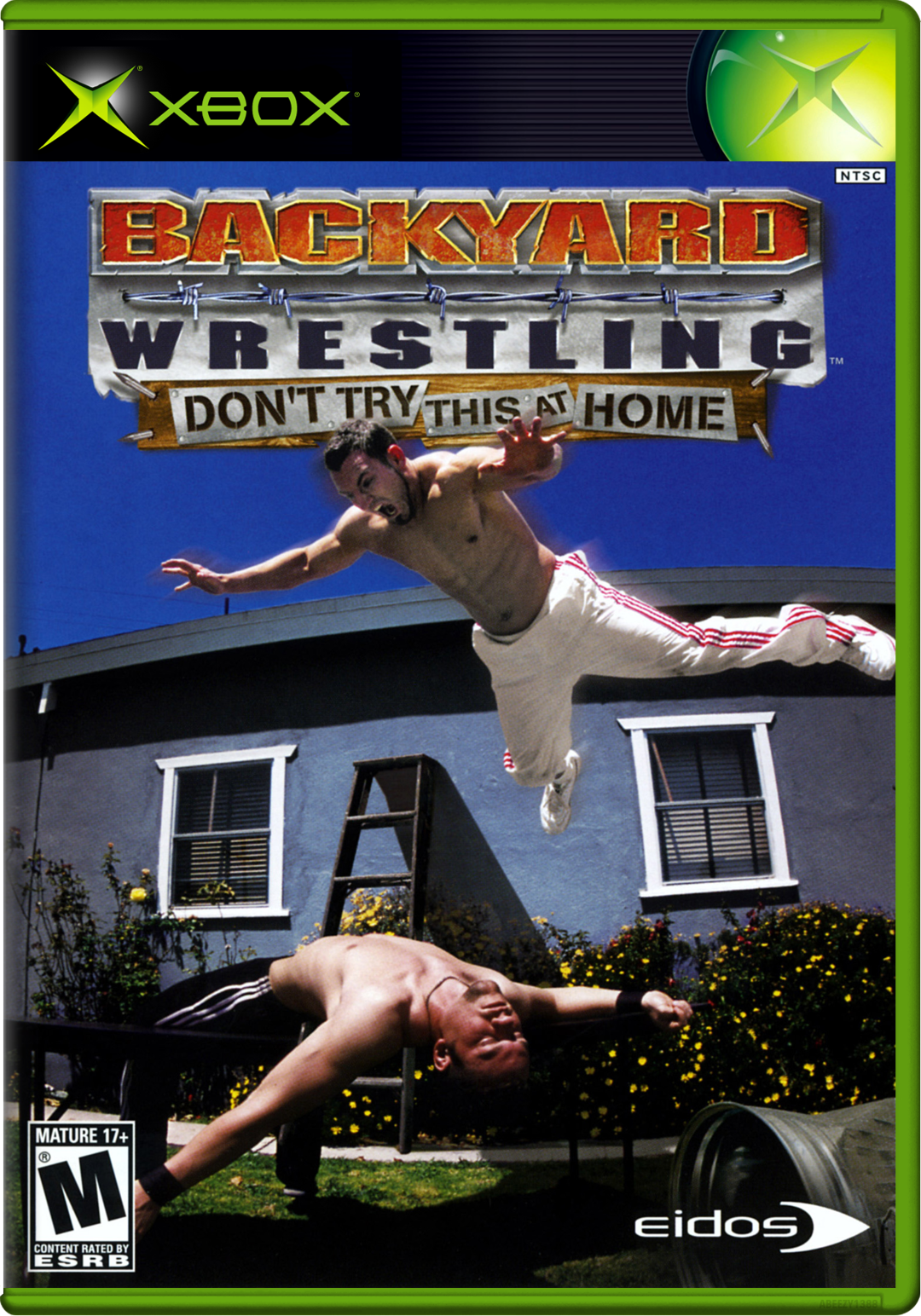Backyard Wrestling Don'T Try This At Home Xbox Print Poster