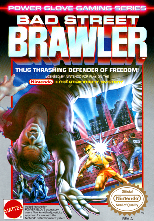 Bad Street Brawler (Usa) Nes Print Poster