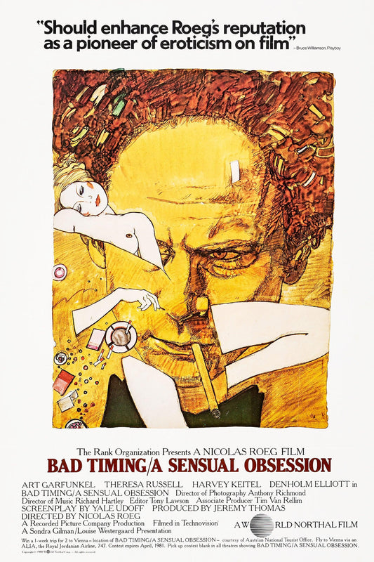 Bad Timing (1980) Movie Poster