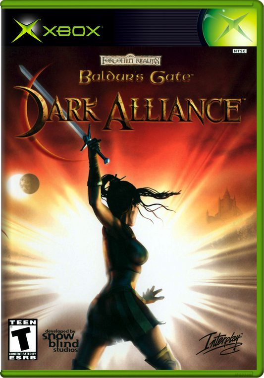 Baldur'S Gate Dark Alliance Xbox Print Poster