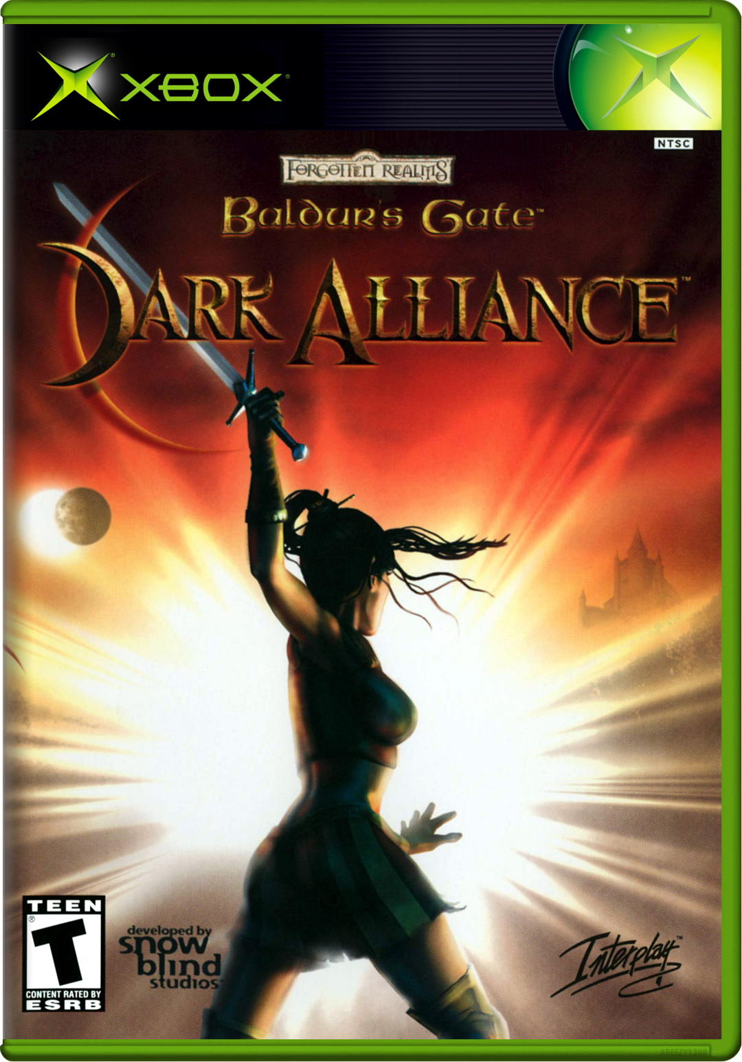 Baldur'S Gate Dark Alliance Xbox Keychain