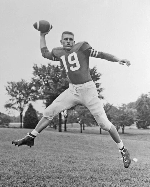 Baltimore Colts Johnny Unitas Glossy Magnet Nfl Football Print Hof 79