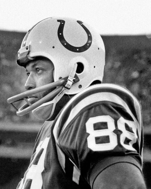 Baltimore Colts John Mackey Glossy Keychain Football Keychain Hof 92