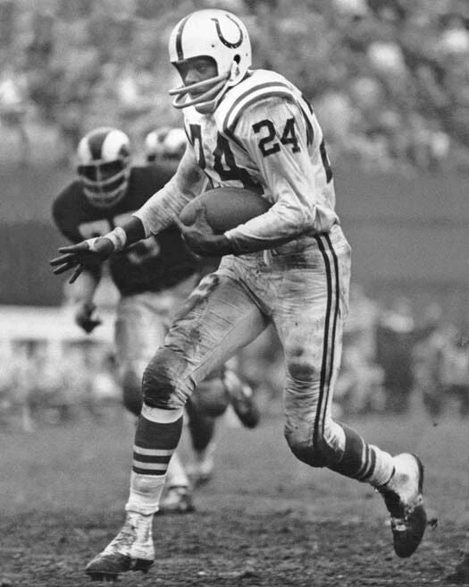 Baltimore Colts Lenny Moore Glossy Photo Nfl Football Print Poster Hof 75 1