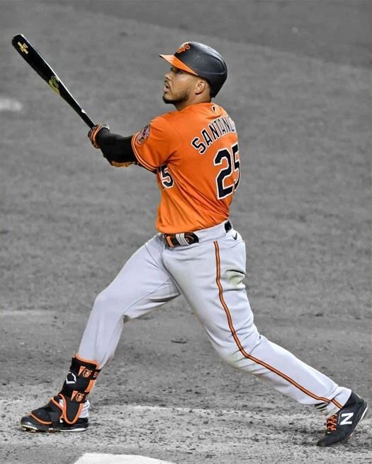 Baltimore Orioles Anthony Santander Glossy Photo Print Spotlight Poster