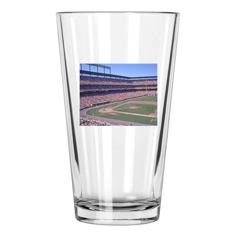 Baltimore Orioles Camden Yards Photo Baseball Field Pint Beer Drinking Glass