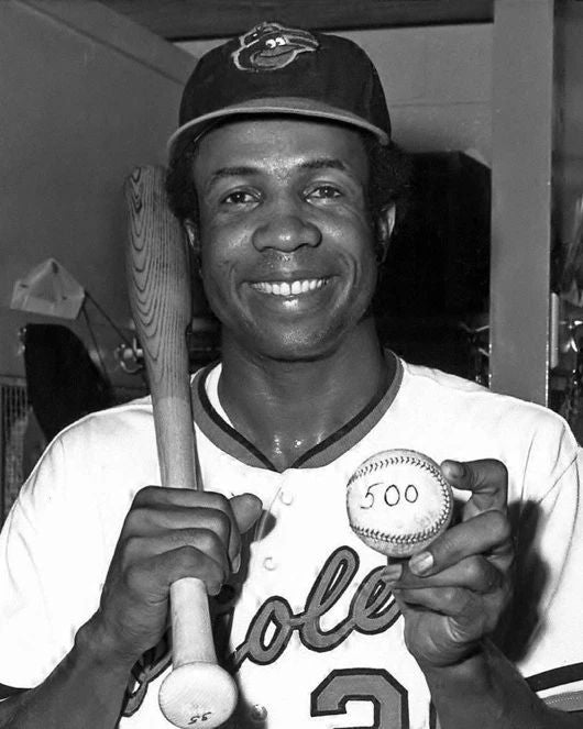 Baltimore Orioles Frank Robinson Glossy Keychain Print 500 Home Run Hr Keychain