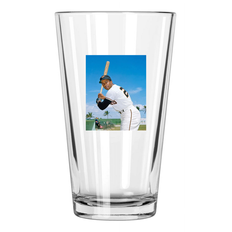 Baltimore Orioles Frank Robinson Photo Hof 82 Pint Beer Drinking Glass