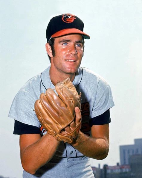 Baltimore Orioles Jim Palmer Glossy Keychain Keychain Portrait Hof 90