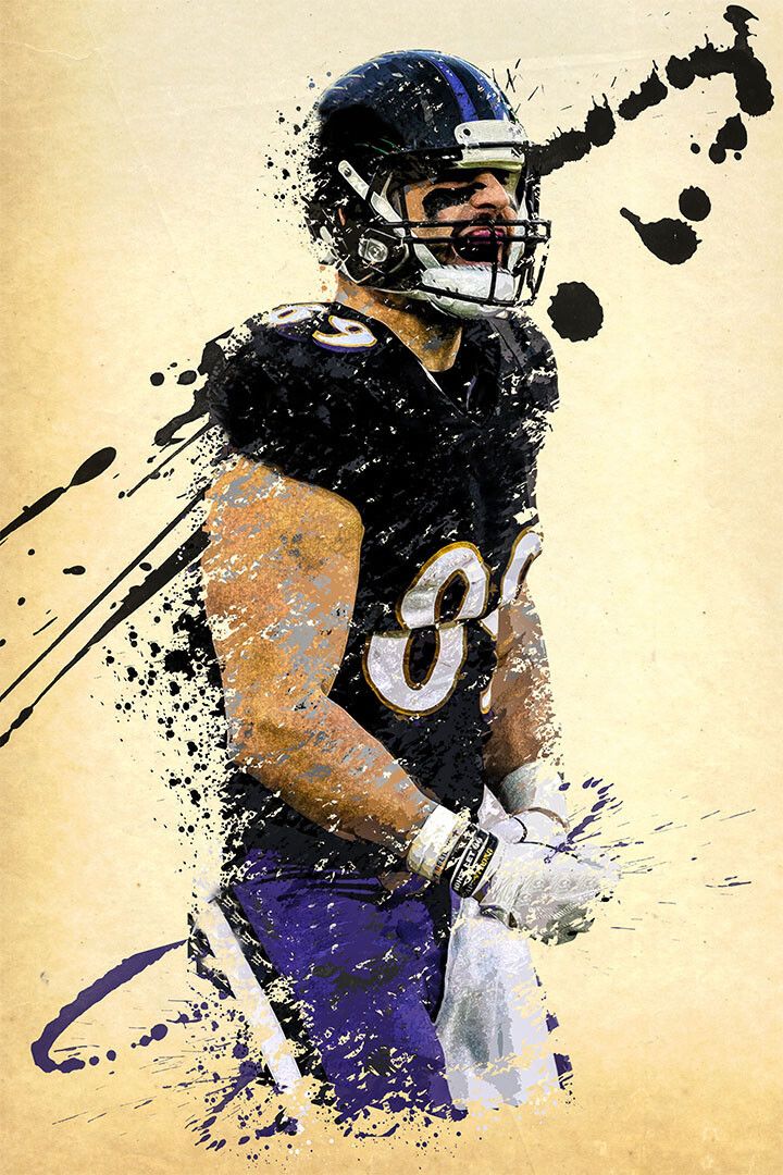 Baltimore Ravens American Football Player Mark Andrews Jigsaw Puzzle
