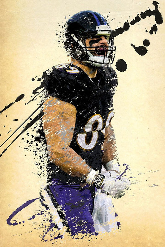 Baltimore Ravens American Football Player Mark Andrews Jigsaw Puzzle
