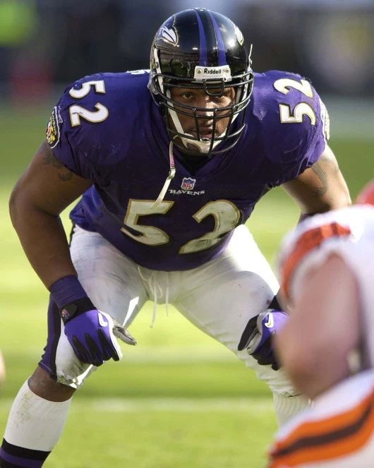 Baltimore Ravens Ray Lewis Glossy Photo Nfl Football Print Poster Hof 2018