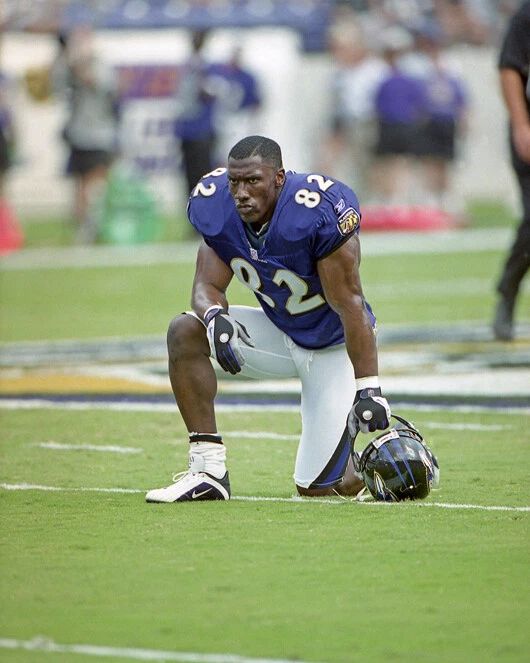 Baltimore Ravens Shannon Sharpe Glossy Keychain Keychain Hof 2011