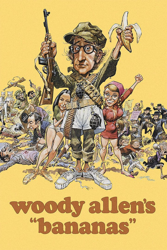 Bananas Movie Comedy Adventure Action Print Jigsaw Puzzle