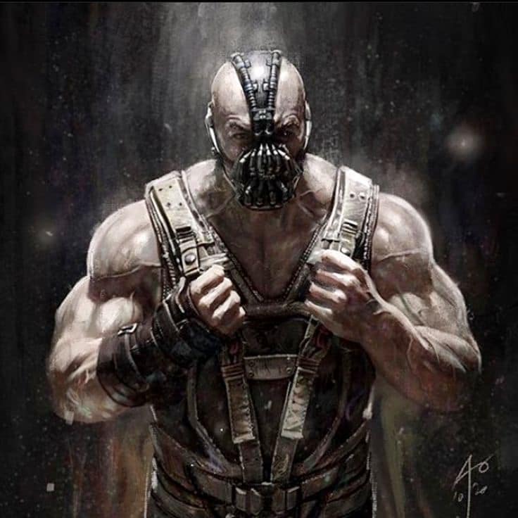 Bane Illustration Print Poster