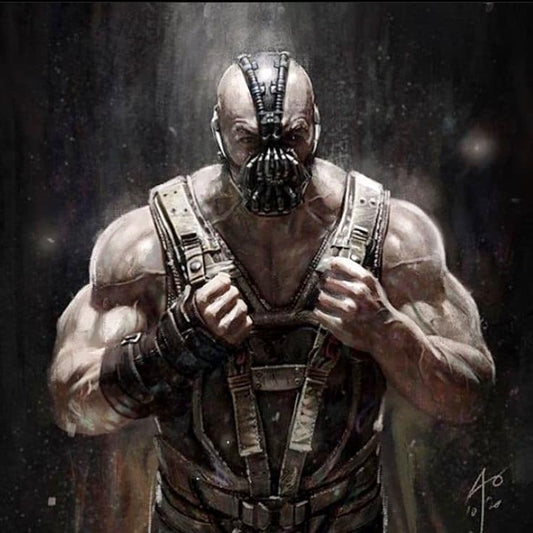 Bane Illustration Print Poster