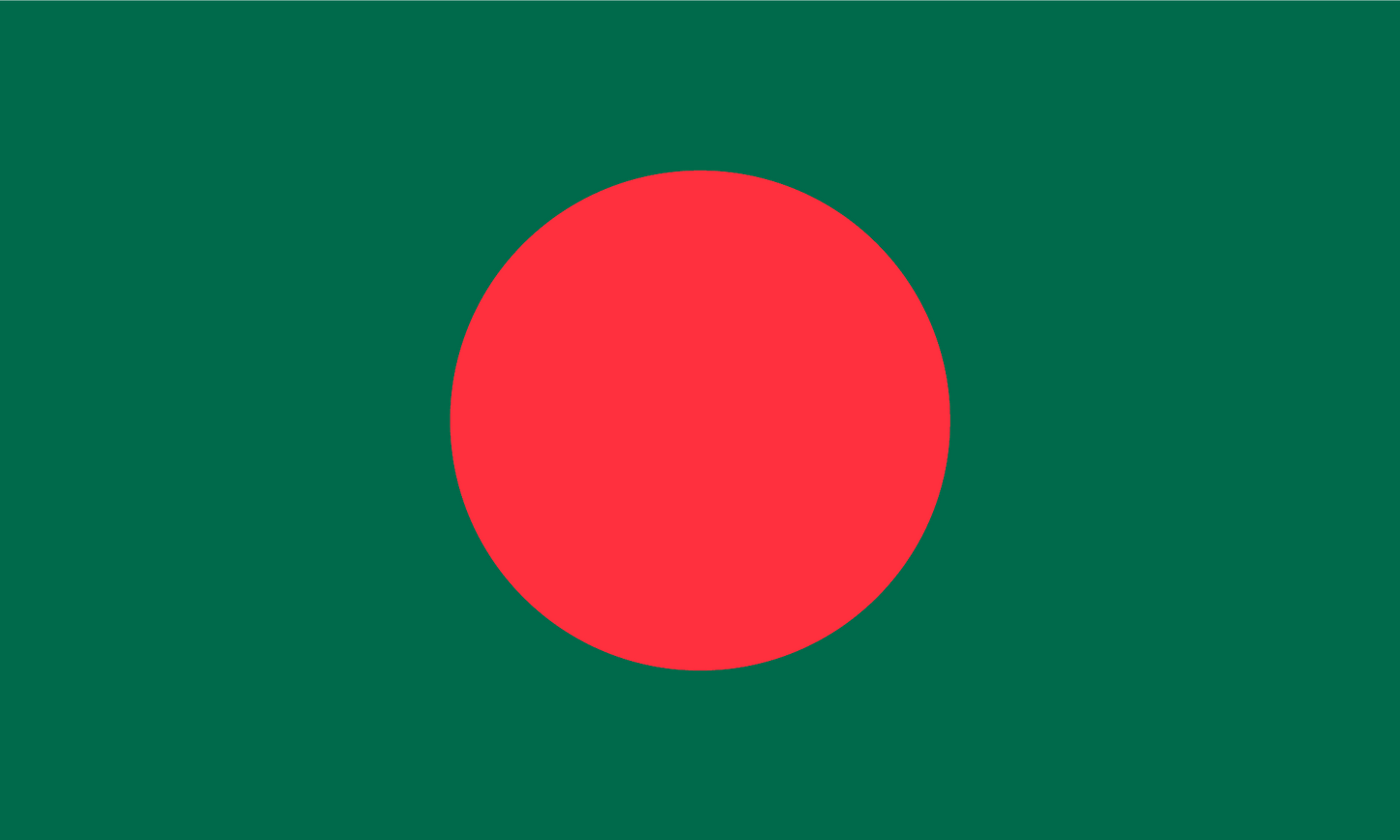 Bangladesh Flag Print Poster