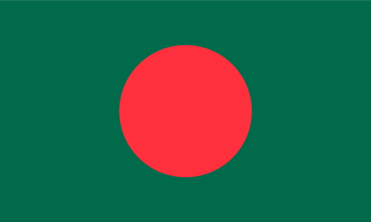 Bangladesh Flag Print Poster