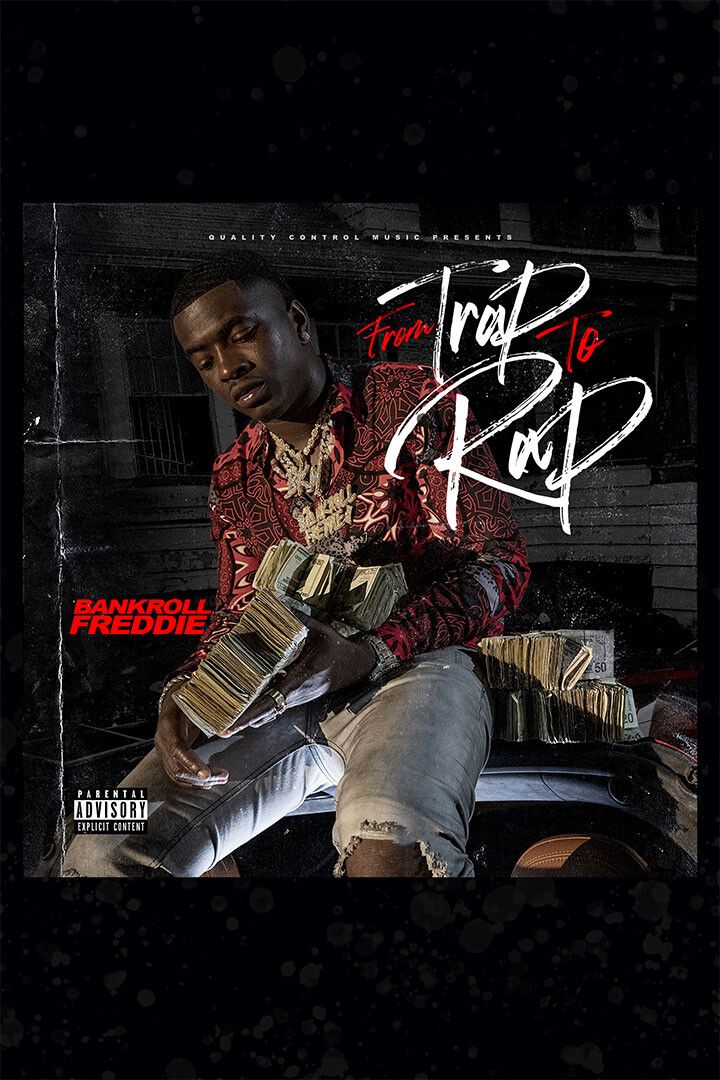 Bankroll Freddie From Trap To Rap Music Album Painting Wall Art Poster