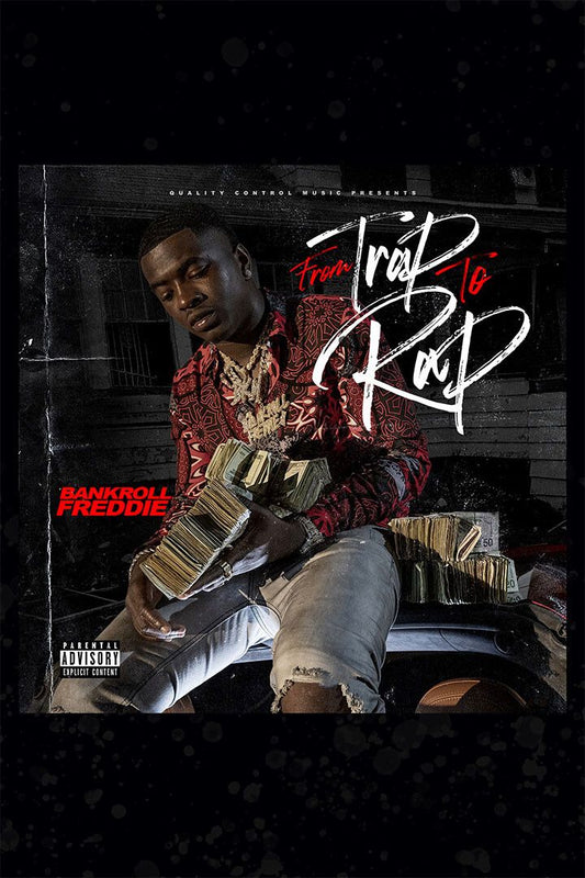 Bankroll Freddie From Trap To Rap Music Album Painting Jigsaw Puzzle