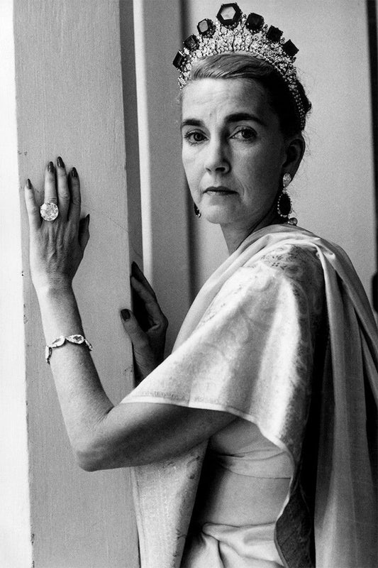 Barbara Hutton Sunbathing Vintage Jigsaw Puzzle Print Jigsaw Puzzle