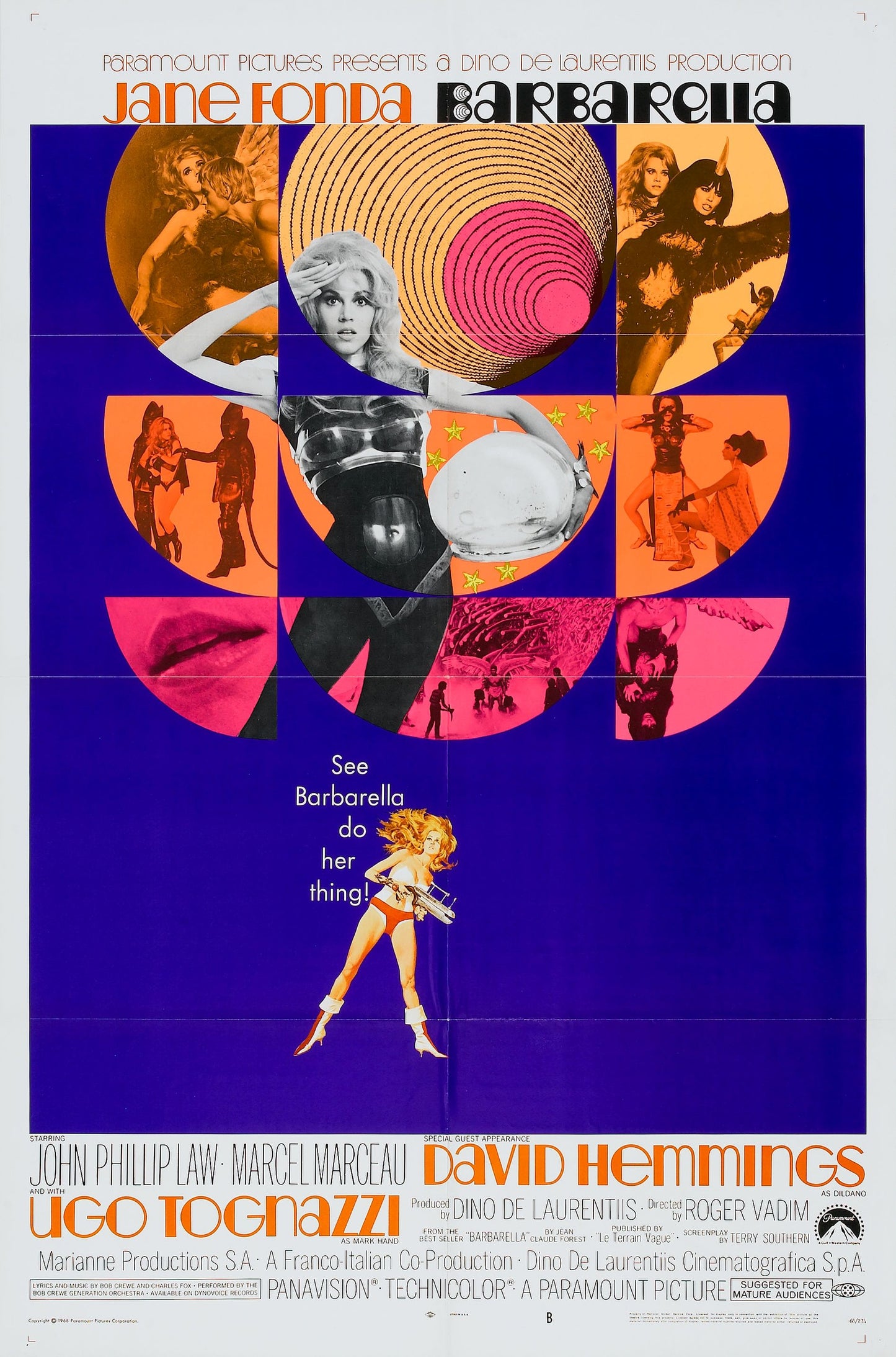 Barbarella 03 Movie Keychain