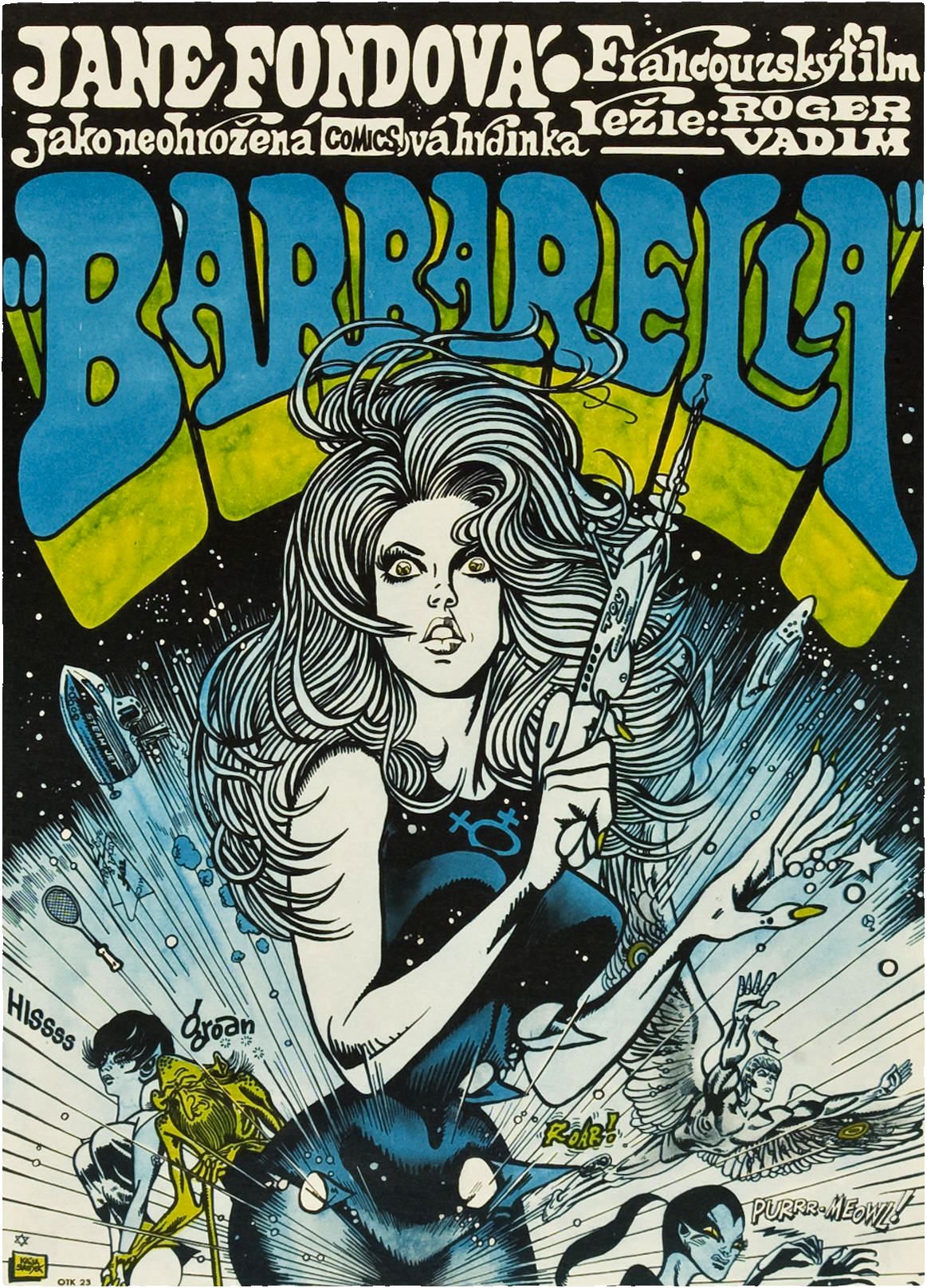Barbarella 08 Movie Magnet